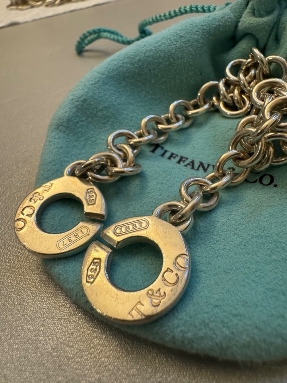 Tiffany & Co. Interlocking Necklace - Picture 5 of 6